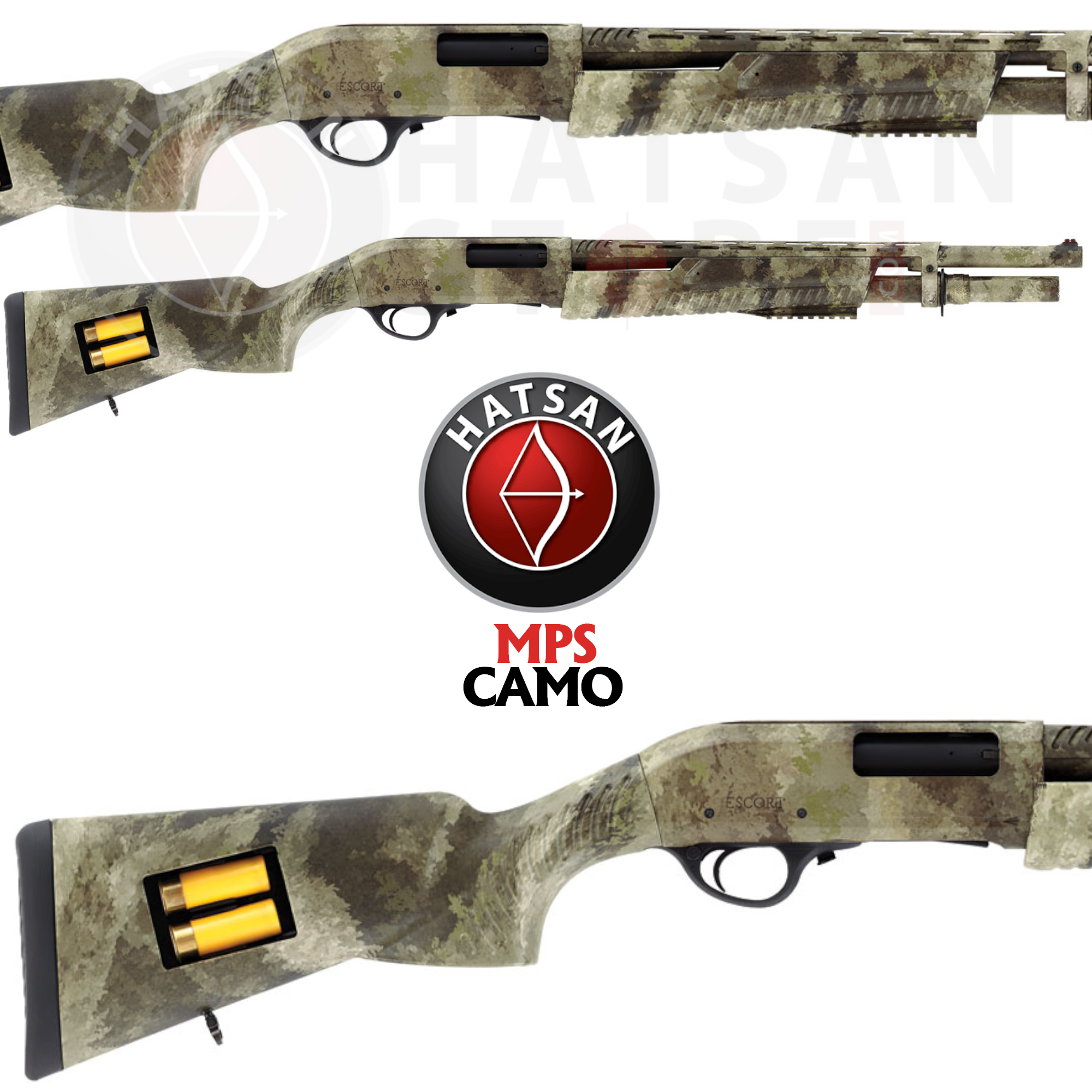 Hatsan Escort Magnum MPS Camo Pompalı Av Tüfeği