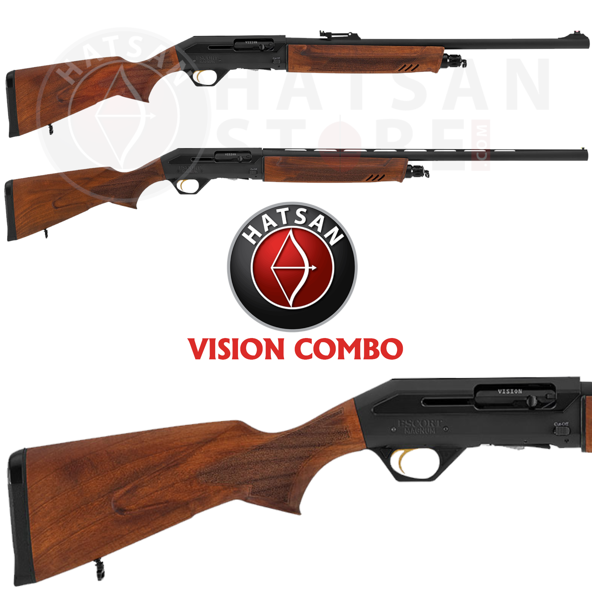 Hatsan Escort Magnum Vision W COMBO Otomatik Av Tüfeği