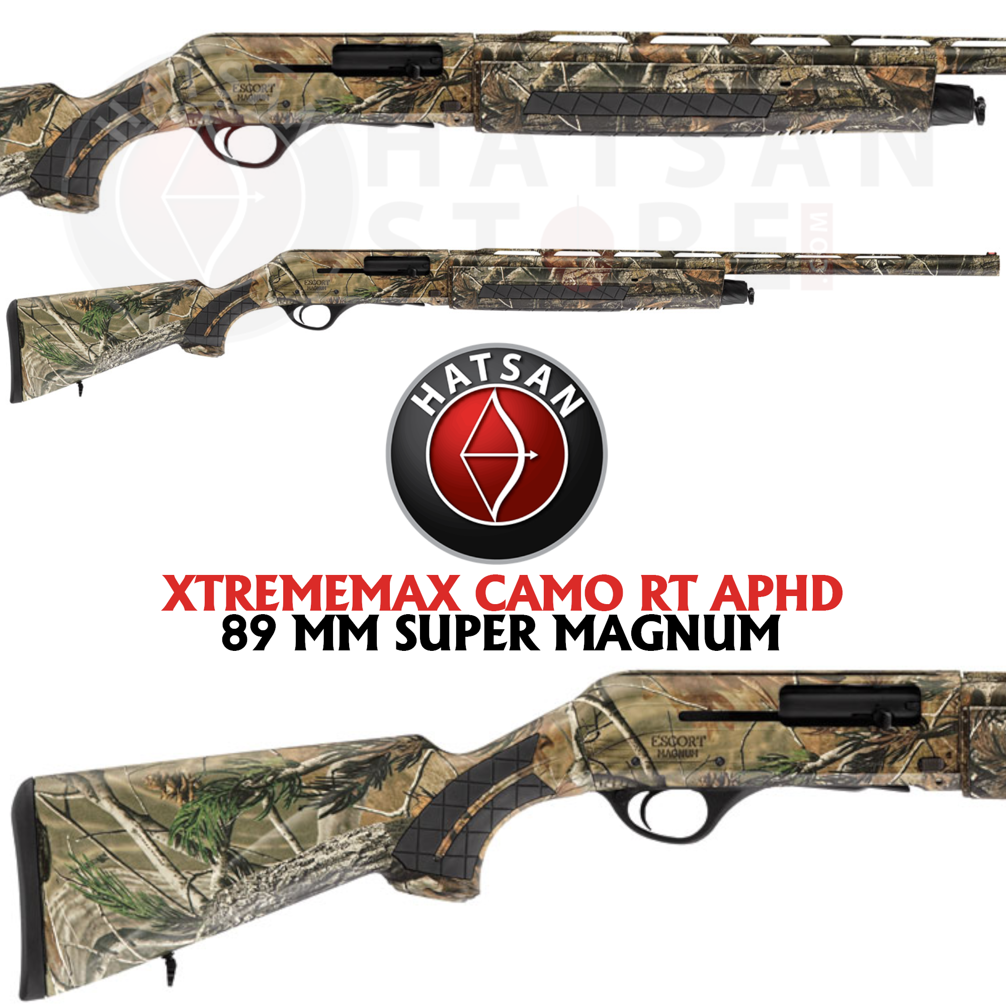 Hatsan Escort Magnum XtremeMAX Camo Realtree APHD Otomatik Av Tüfeği