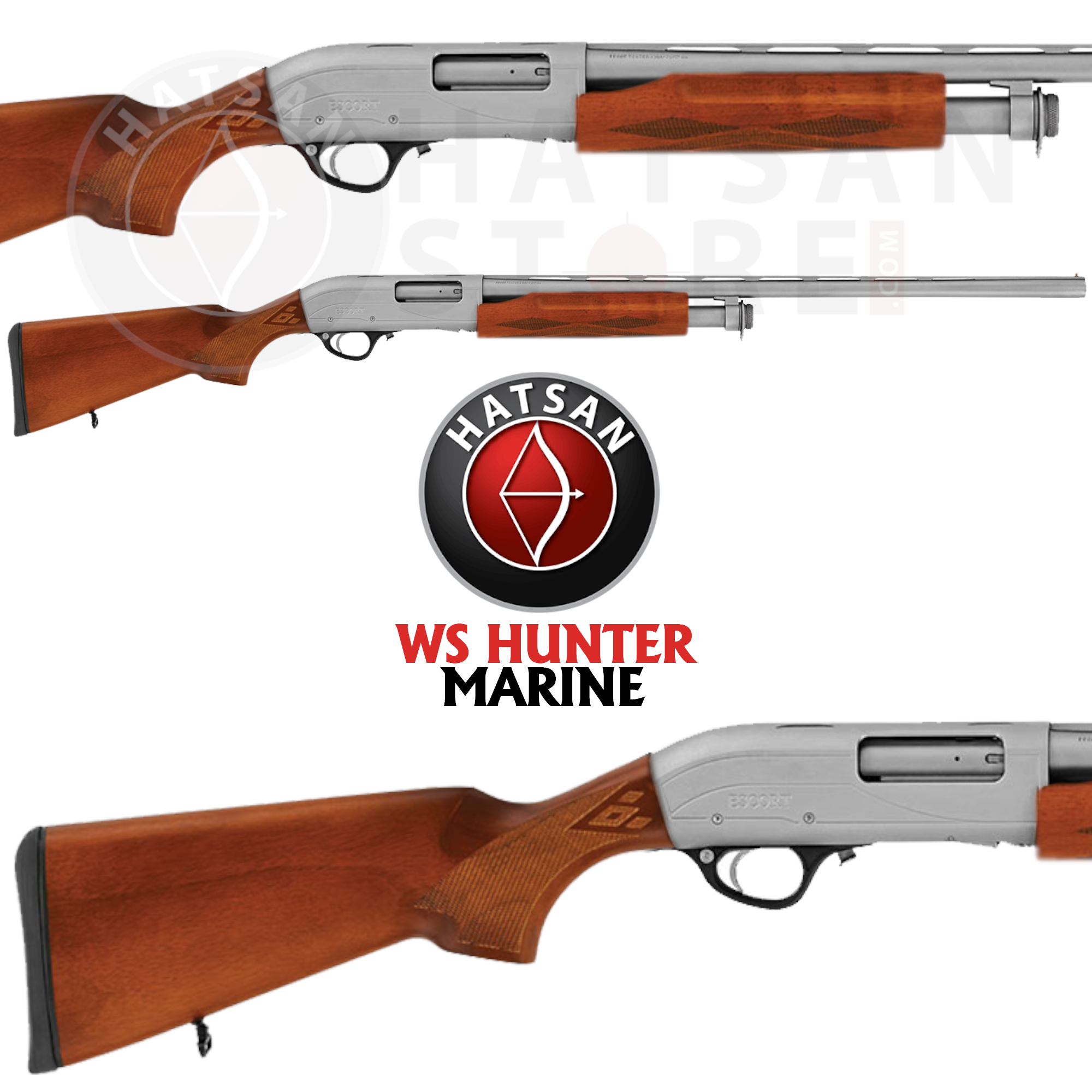 Hatsan Escort Magnum WS Hunter Marine Pompalı Av Tüfeği