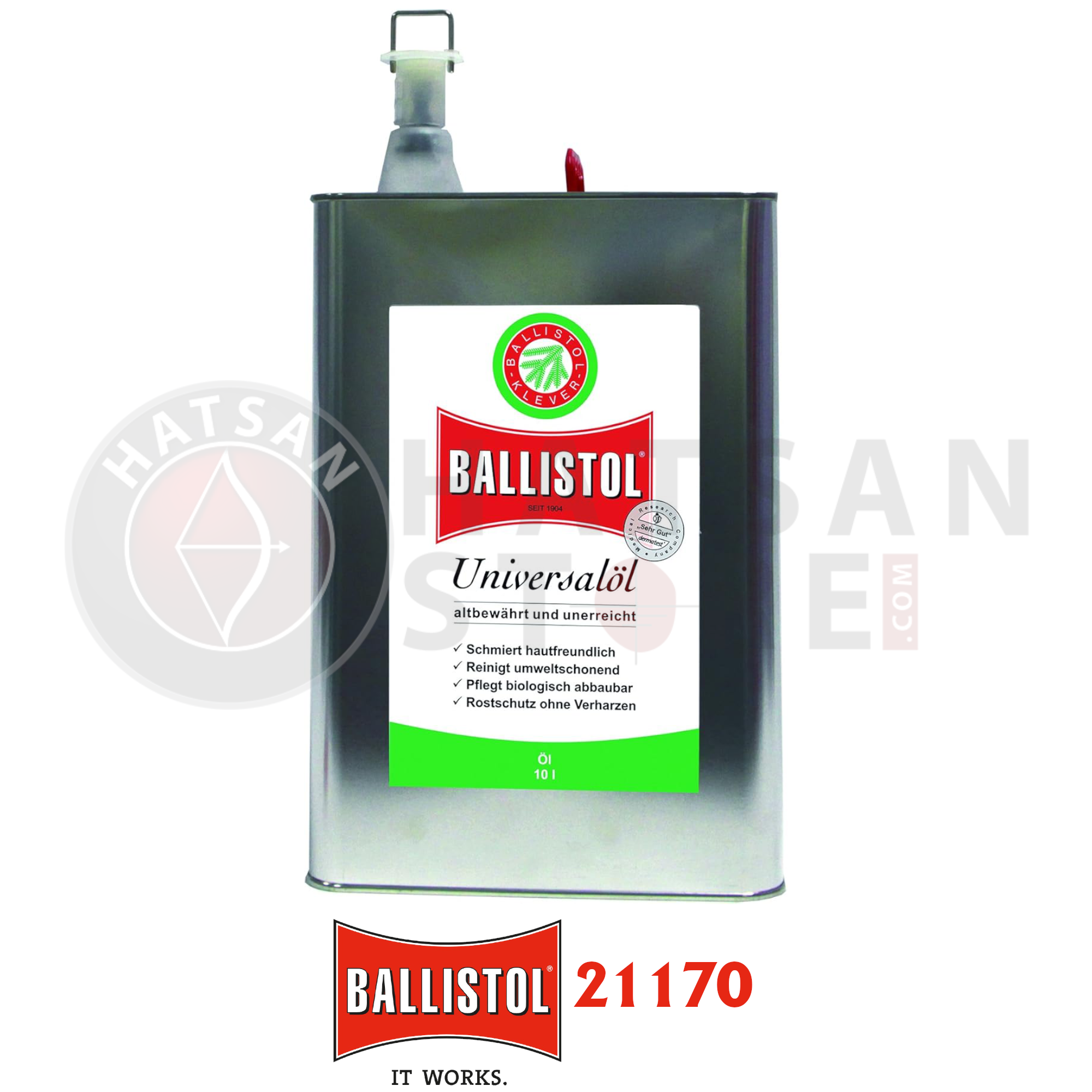 Ballistol Universalöl 10 Lt Koruyucu Silah Bakım Yağı (Dökme)