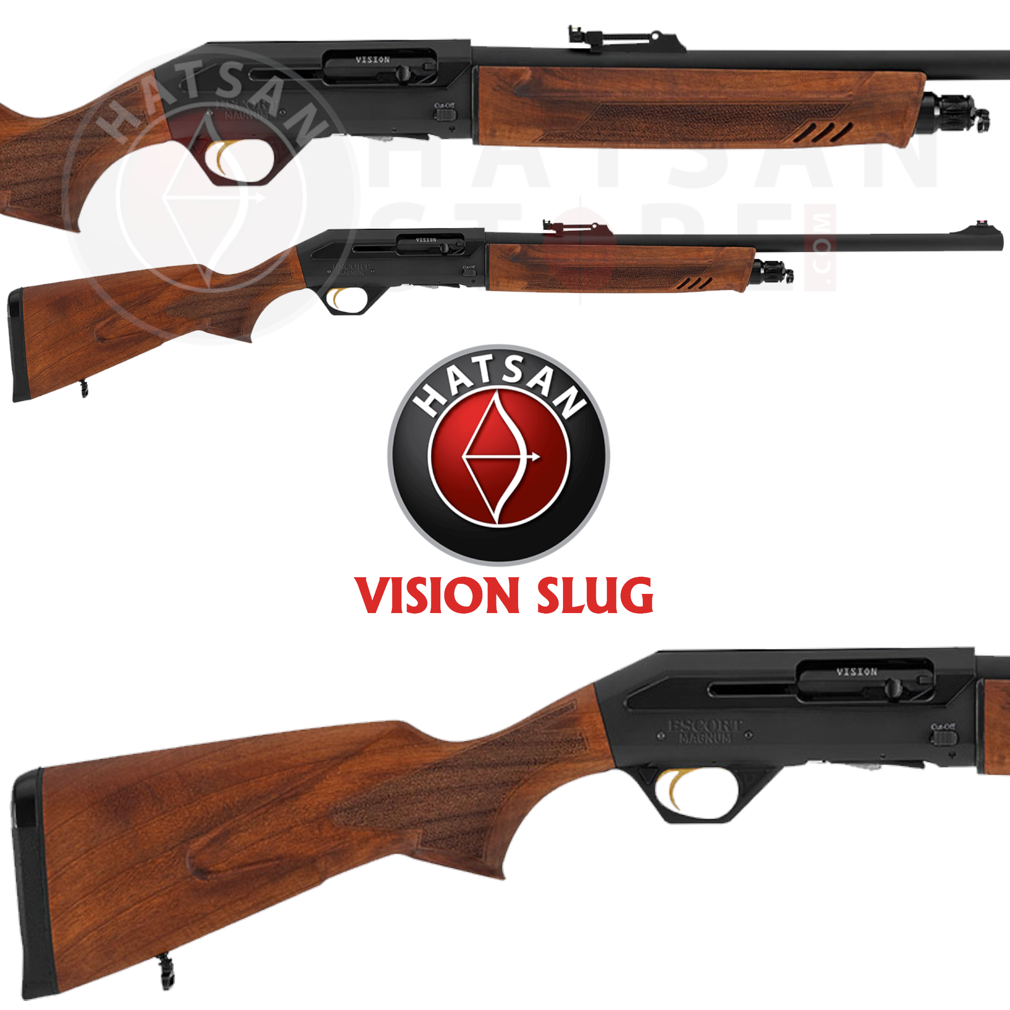 Hatsan Escort Magnum Vision W Slug Otomatik Av Tüfeği