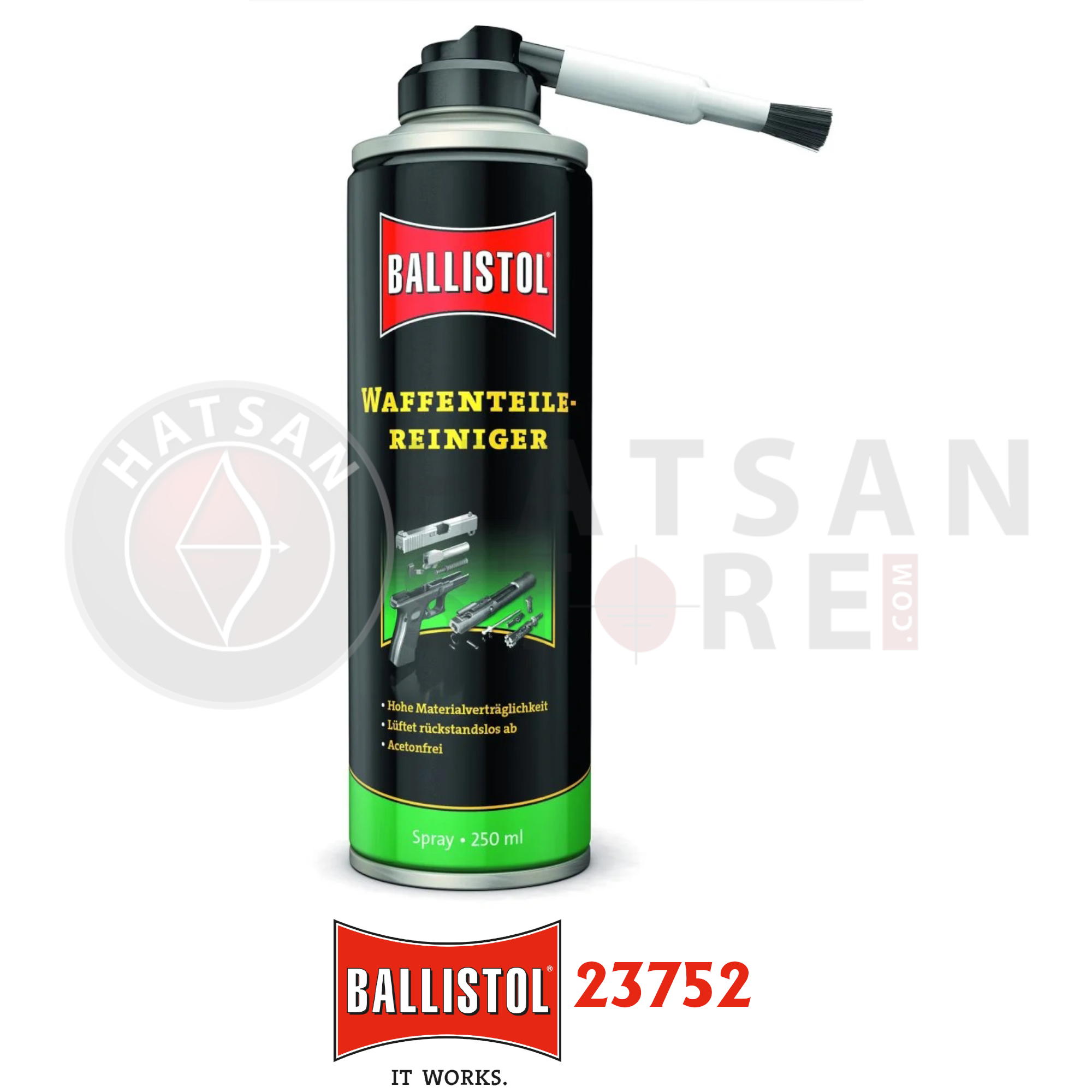 Ballistol Waffenteile-Reiniger 250 ml Silah Parçası Temizleme Spreyi