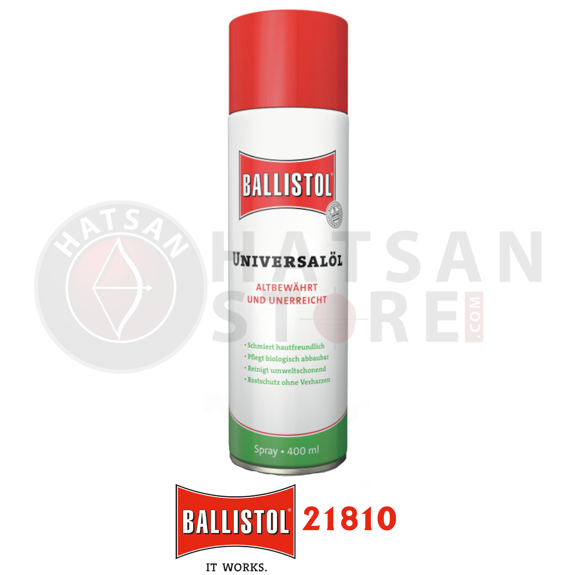 Ballistol Universalöl 400 ml Koruyucu Silah Bakım Yağı