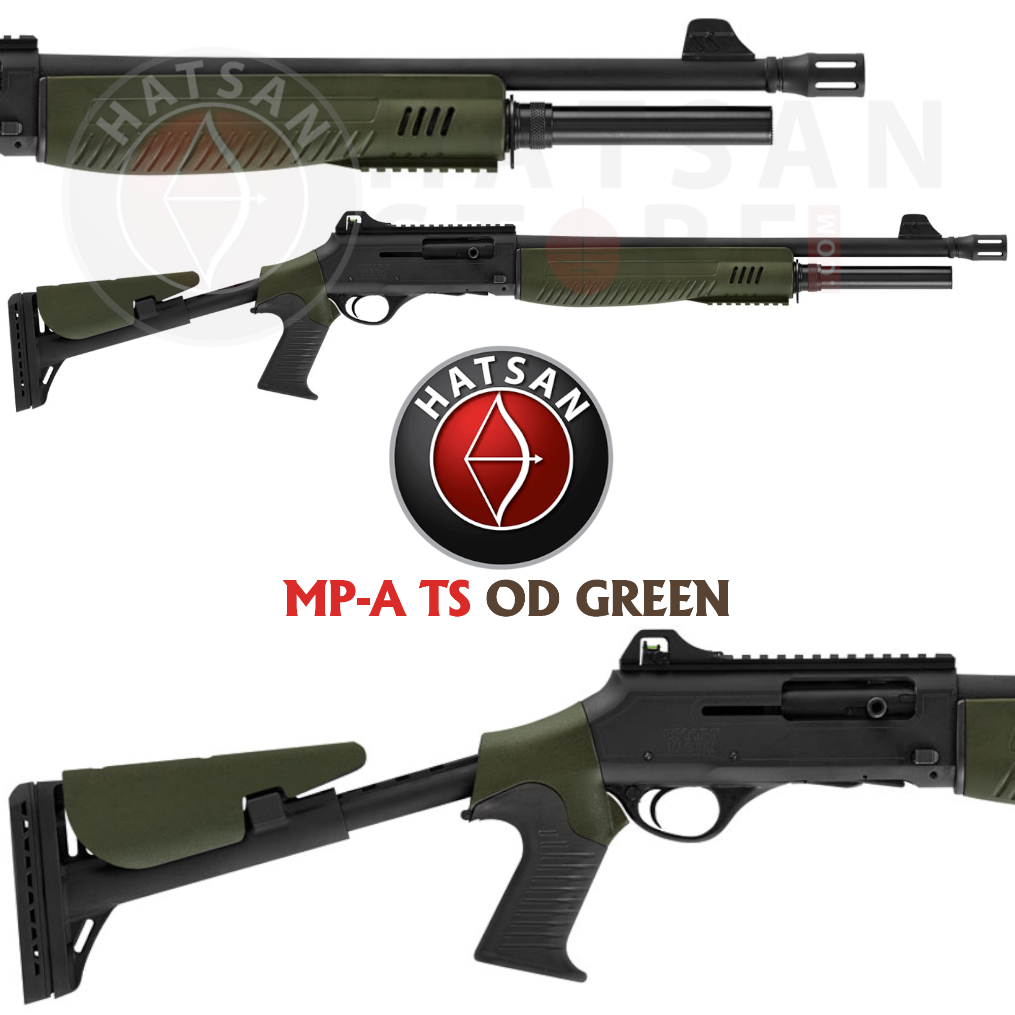 Hatsan Escort Magnum MP-A OD Green TS Otomatik Av Tüfeği