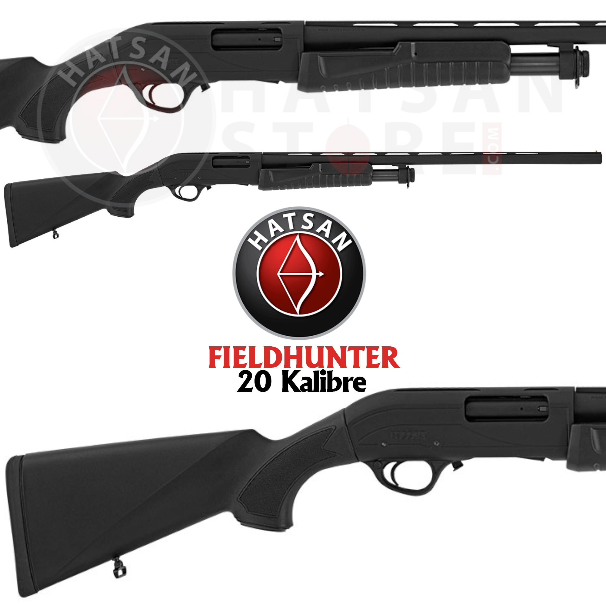 Hatsan Escort Magnum FieldHunter 20 Pompalı Av Tüfeği