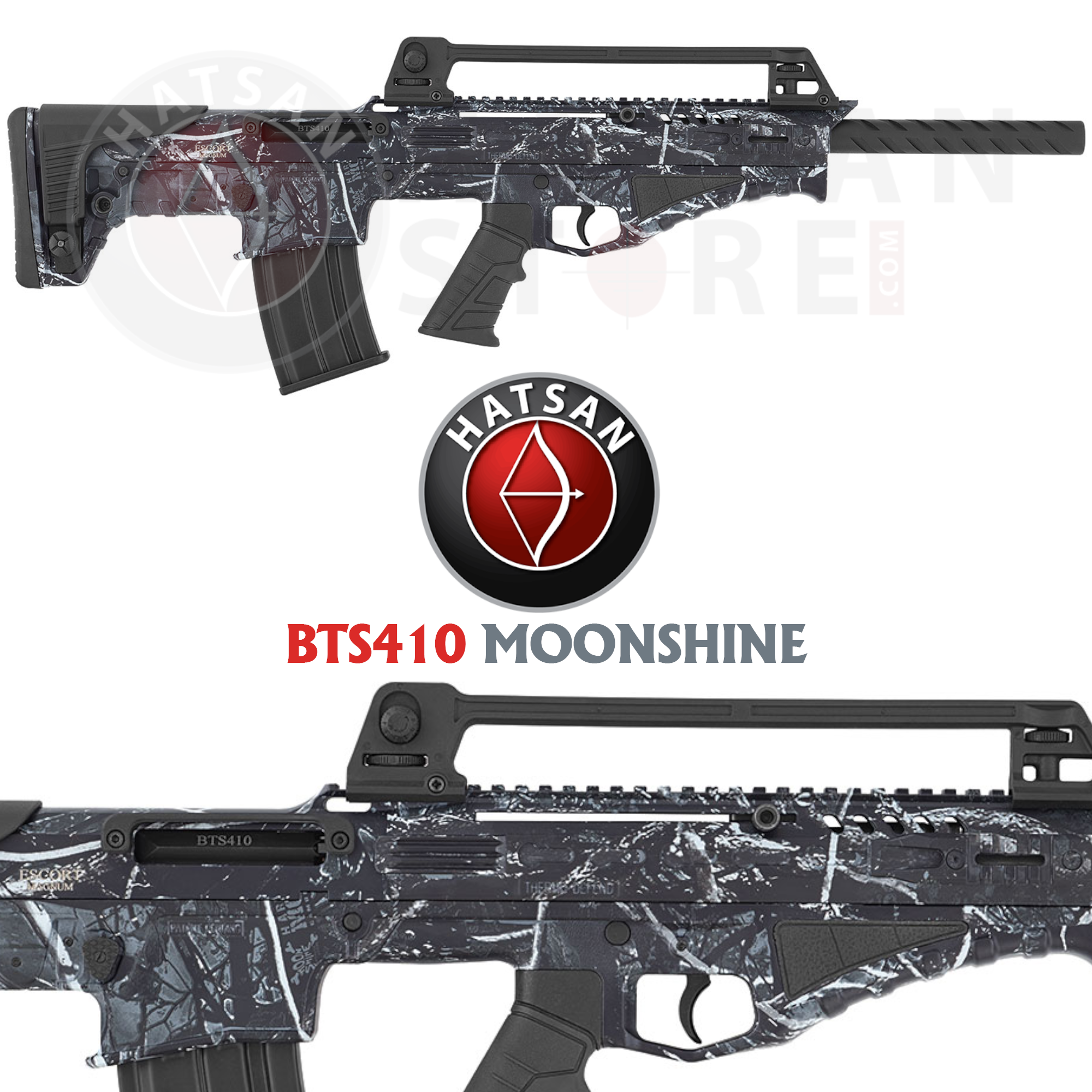 Hatsan Escort Magnum BTS410 Bullpup Moonshine Otomatik Av Tüfeği