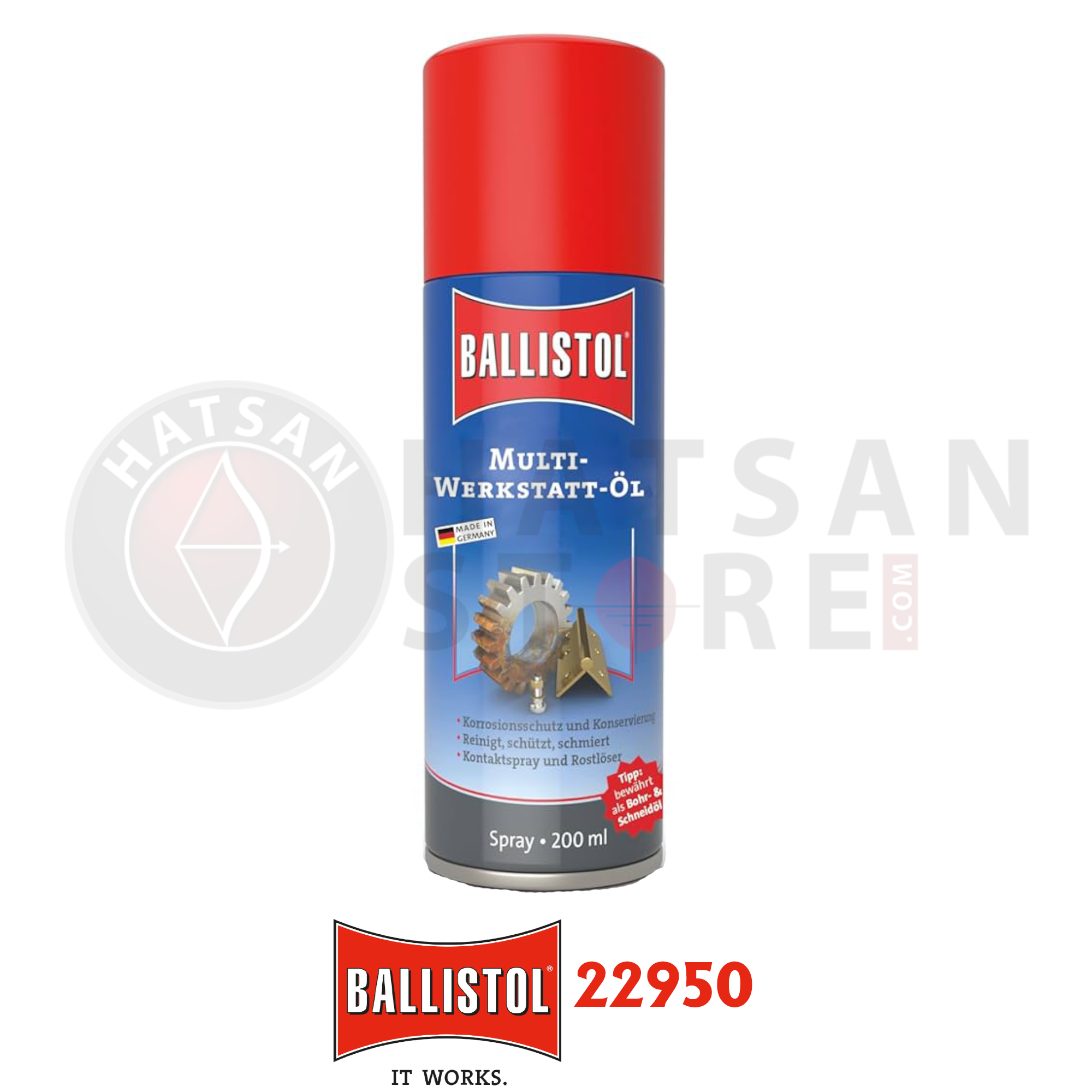 Ballistol Werkstatt-öl Usta 200 ml Bakım Yağı