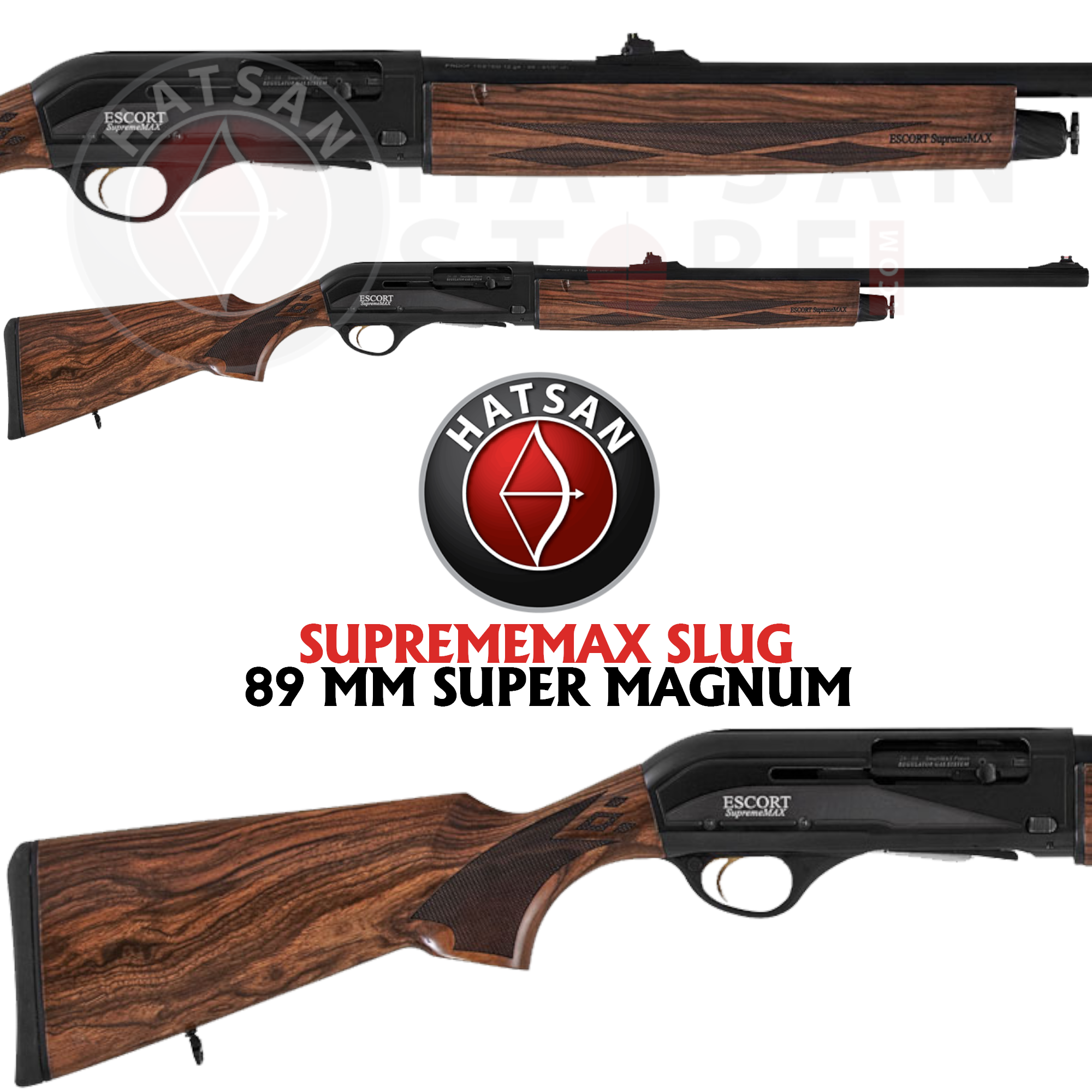 Hatsan Escort Magnum SupremeMAX Slug Otomatik Av Tüfeği