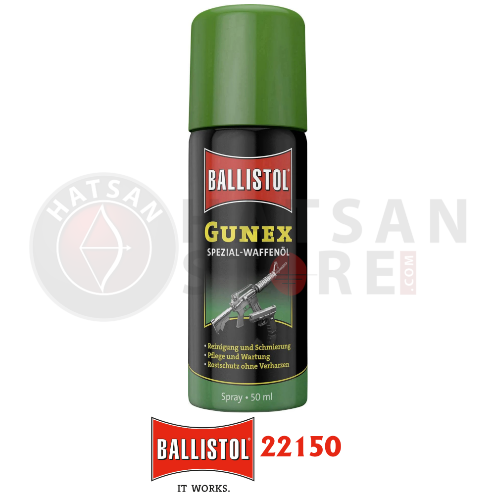 Ballistol Gunex 50 ml Silah Bakım Yağı