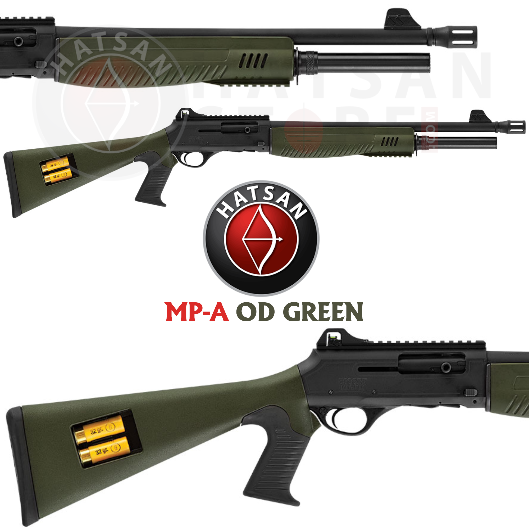 Hatsan Escort Magnum MP-A OD Green Otomatik Av Tüfeği