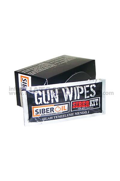 Siberoil 10 Adet Silah Temizleme Mendili