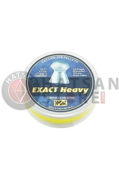 Hatsan JSB Diabolo Exact Jumbo Heavy 4,52 mm Haval Tfek Samas (10,34 Grain - 500 Adet)