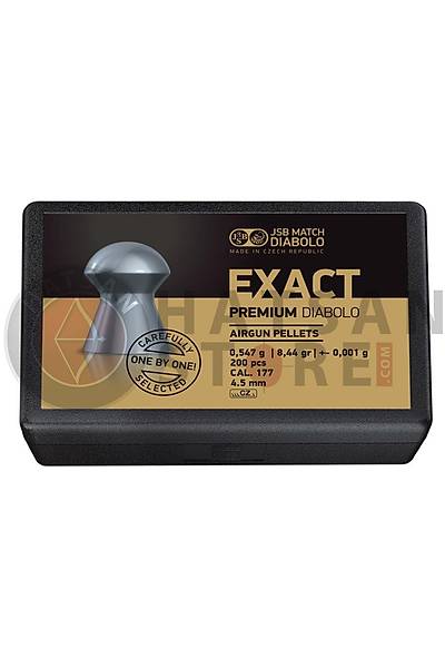 JSB Diabolo Exact Premium 4,52 mm Haval Tfek Samas (8,44 Grain - 200 Adet)