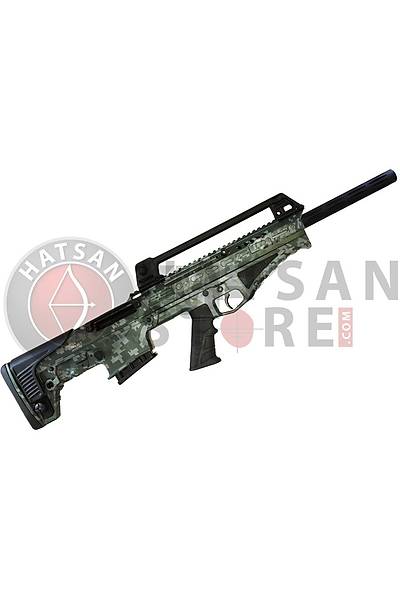 Hatsan Escort BTS 410 Tactical Bullpup Digital Green Otomatik Av Tfei