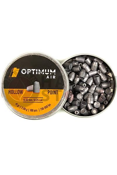 Optimum Air Hollow Point 6,35 mm Haval Tfek Samas (41 Grain - 100 Adet)