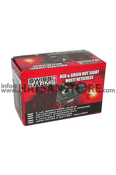 Swiss Arms 1x22x33 Hedef Noktalayc 22 mm Red Dot Sight
