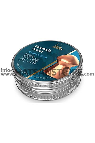 H&N Baracuda Power 5,5 mm Haval Tfek Samas (21,14 Grain - 200 Adet)