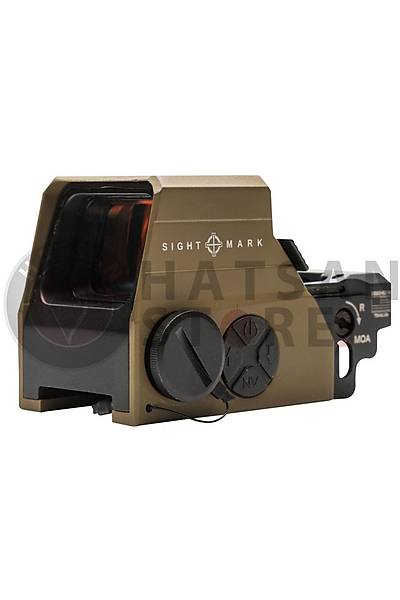 Sightmark Ultra Shot M-Spec FMS Reflex Sight Weaver Hedef Noktalayc Red Dot Sight (FDE)