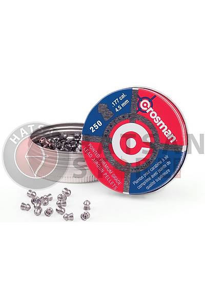 Crosman Pointed 4,5 mm Haval Tfek Samas (7,40 Grain - 250 Adet)