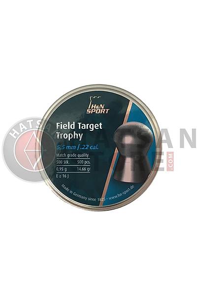 H&N Field Target Trophy 5,5 mm Havalý Tüfek Saçmasý (14,66 Grain - 500 Adet)