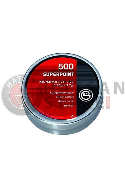 Geco Superpoint 4,50 mm Haval Tfek Samas (7,7 Grain - 500 Adet)