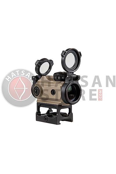 Sig Sauer ROMEO-MSR Compact F.D.E. 1x20 mm Weaver Hedef Noktalayıcı Red Dot Sight