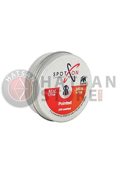 Spot On Pointed 4,5 mm Haval Tfek Samas (9,72 Grain - 250 Adet)