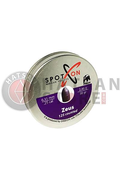 Spot On Zeus 6,35 mm Haval Tfek Samas (39 Grain - 125 Adet)