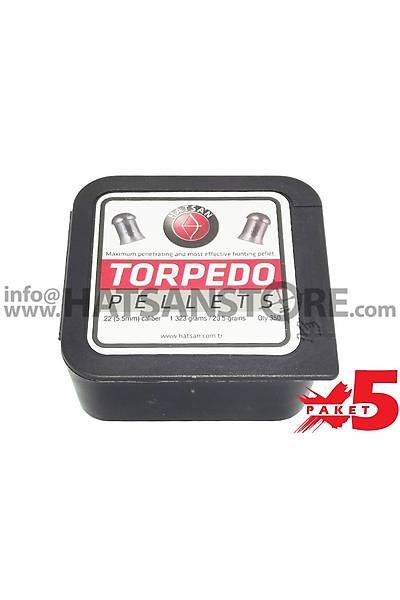 Hatsan Torpedo 5,5 mm 5 Paket Haval Tfek Samas