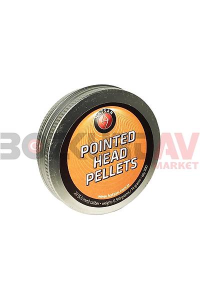 Hatsan Pointed Head 5,5 mm Haval Tfek Samas (14,00 Grain - 300 Adet)