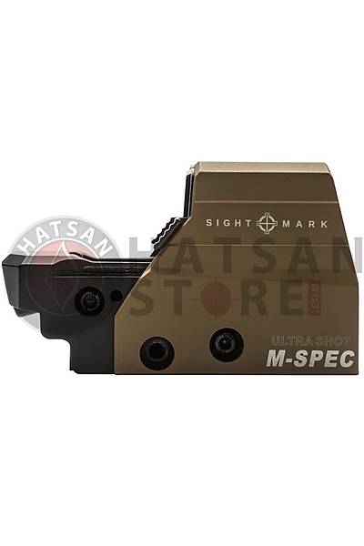 Sightmark Ultra Shot M-Spec FMS Reflex Sight Weaver Hedef Noktalayıcı Red Dot Sight (FDE)