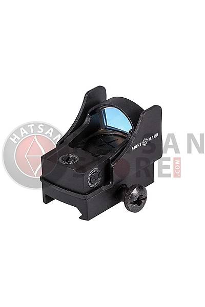 Sightmark Mini Shot Pro-Spec Reflex Sight Weaver Hedef Noktalayýcý Red Dot Sight (Green Dot)