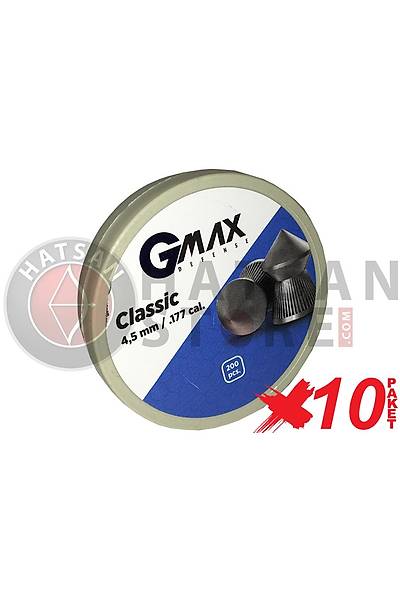 GMax Defense Classic 4,5 mm 10 Paket Havalı Tüfek Saçması (2000 Adet)