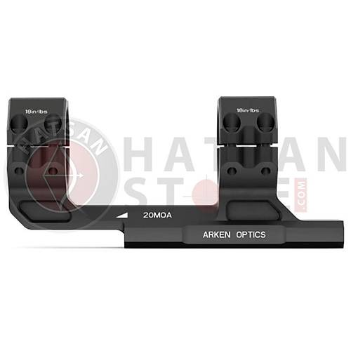 Arken Optics Rigid Precision Mounts 20 MOA Tek Para Drbn Aya (34 mm)