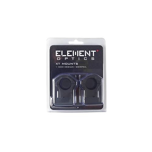Element Optics XT Mounts 30 mm Medium Dovetail D�rb�n Ba�lant� Aya��
