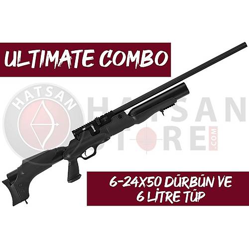 Hatsan Hercules 666 QE ULTIMATE COMBO PCP Haval Tfek (6-24X50 DRBN ve TP ile birlikte)