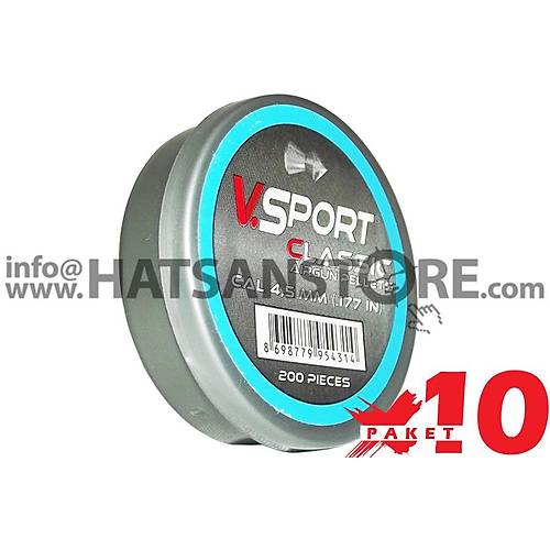 Victory Sport Classic 4,5 mm 10 Paket Haval Tfek Samas