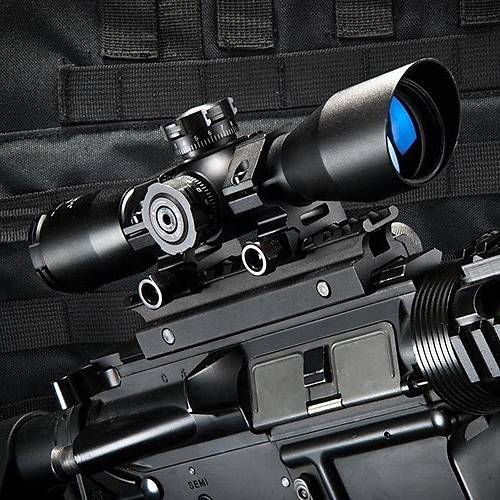 Barska Contour 4x32 IR MIL DOT T�fek D�rb�n�