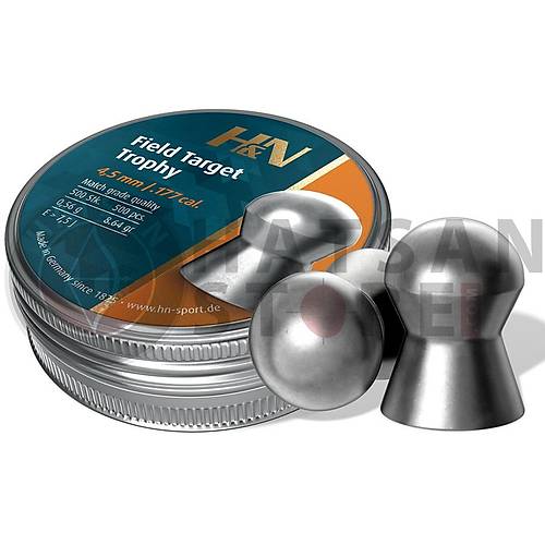 H&N Field Target Trophy 4,5 mm Haval Tfek Samas (8,64 Grain - 500 Adet)