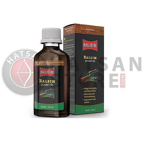 Ballistol Balsin Schaftl 50 ml Dark Brown Kundak Ya