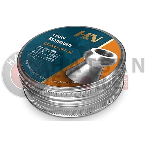 H&N Crow Magnum 4,5 mm Haval Tfek Samas (8,80 Grain - 500 Adet)