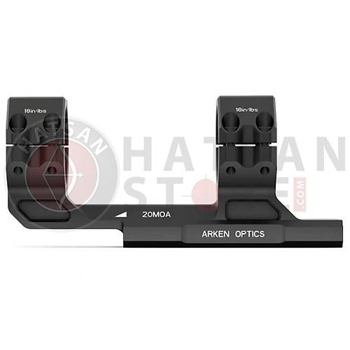 Arken Optics Rigid Precision Mounts 20 MOA Tek Para Drbn Aya (30 mm)