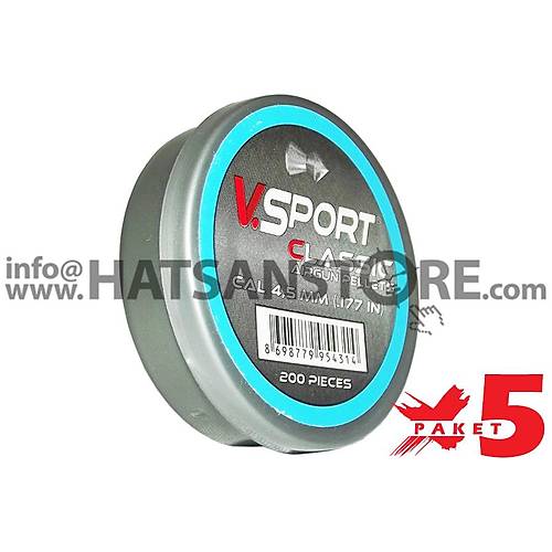 Victory Sport Classic 4,5 mm 5 Paket Haval Tfek Samas