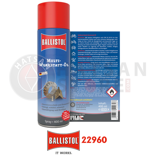 Ballistol Werkstatt-�l Usta 400 ml Bak�m Ya��