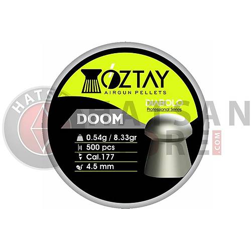 ztay Doom 4,5 mm Haval Tfek Samas (10,49 Grain - 350 Adet)