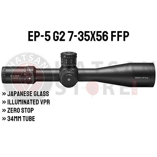 Arken Optics EP-5 GEN2 7-35x56 FFP VPR (MRAD) Tfek Drbn