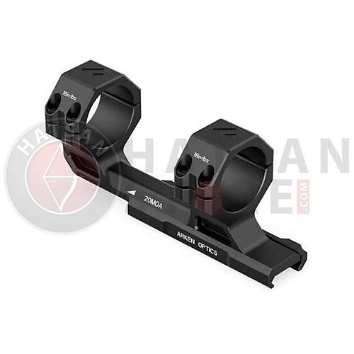 Arken Optics Rigid Precision Mounts 20 MOA Tek Para Drbn Aya (30 mm)