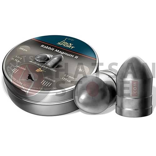 H&N Rabbit Magnum II 4,5 mm Haval Tfek Samas (15,74 Grain - 200 Adet)