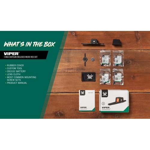 Vortex Optics Viper� Shotgun Enclosed Micro Hedef Noktalay�c� Red Dot Sight